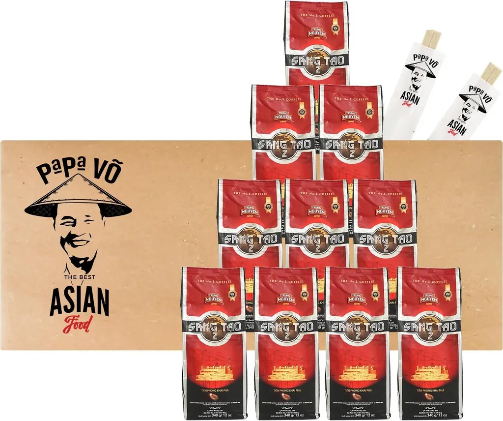Trung Nguyen Sang Tao 2 Kaffee gemahlen 10x340g