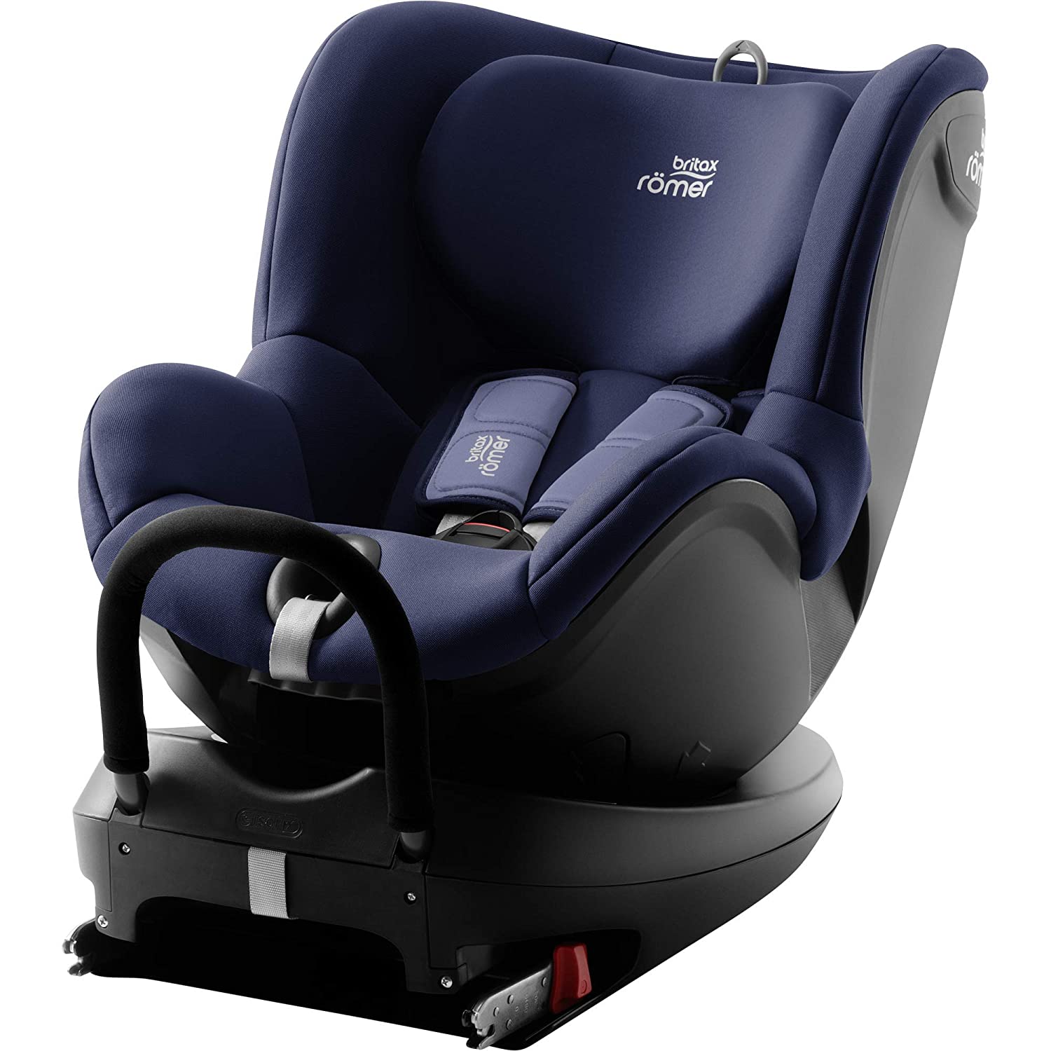 Britax Römer Dualfix Car Seat from Birth / 3 Months to 4 Years, Isofix Group 0+/1 Moonlight Blue