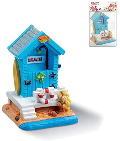 Creativ Discount Miniature Beach House, 6 X 8Cm, Blue