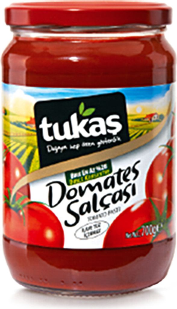 Tukas tomato paste jar 700g