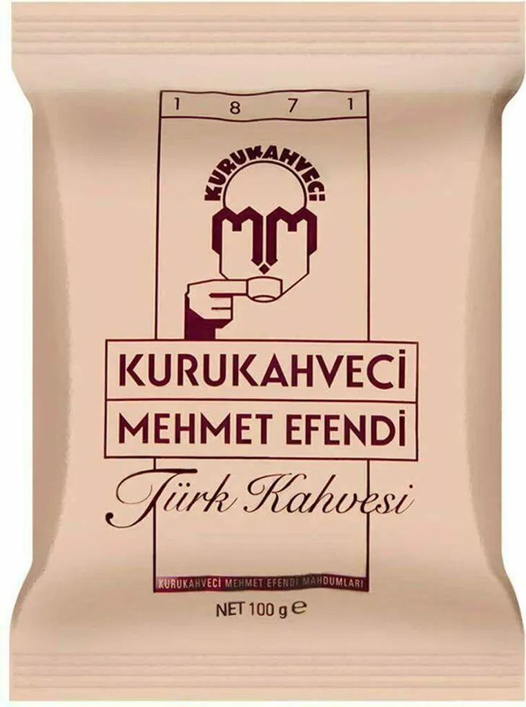 Turkish Coffee Kurukahveci Mehmet Efendi 100g Turkish Coffee Finely Ground