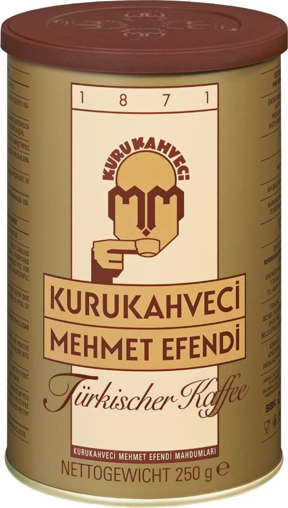 Turkish Coffee Kurukahveci Mehmet Efendi Türk Kahvesi Fine Ground 250g