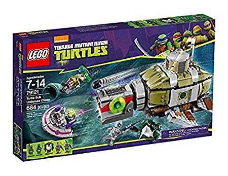 Lego Turtle Sub Undersea Chase Ninja Turtles