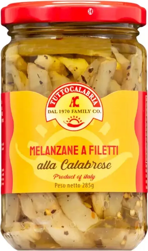 TuttoCalabria eggplant fillets in oil with real Calabrian chili – Authentic enjoyment