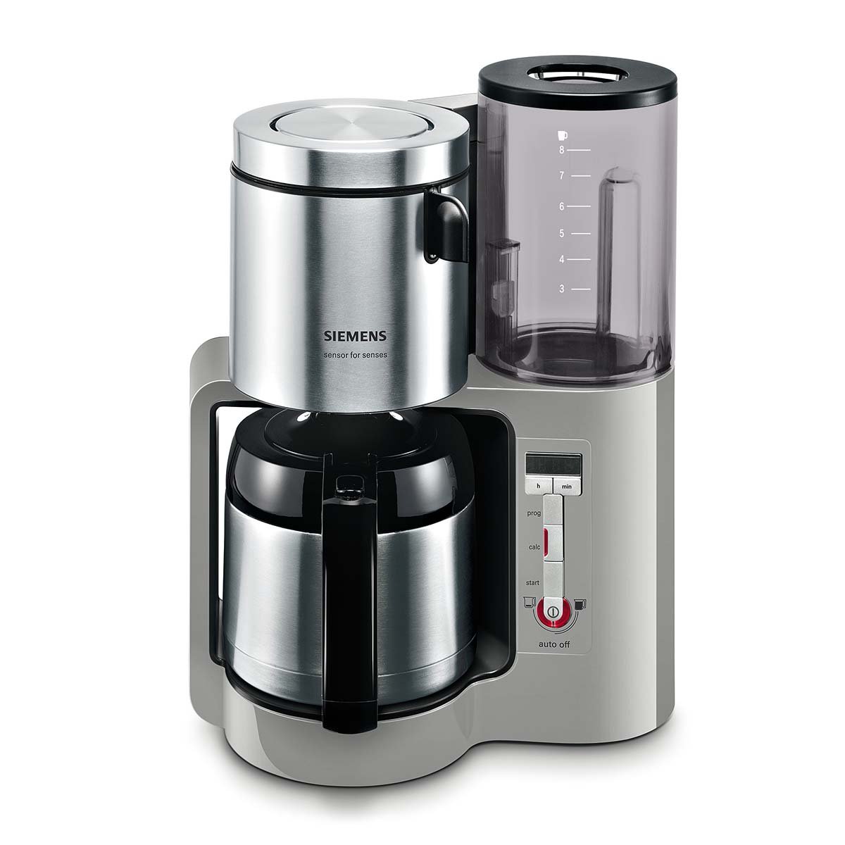 Siemens Tc86505 1100 Watt Max, 8/12 Cup Coffee Maker With Stainless Steel T