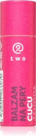 two cosmetics CUCU organic lip balm with fruits