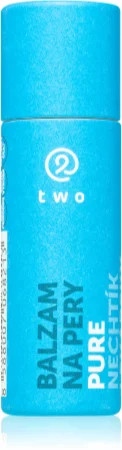 two cosmetics PURE lip balm with beeswax