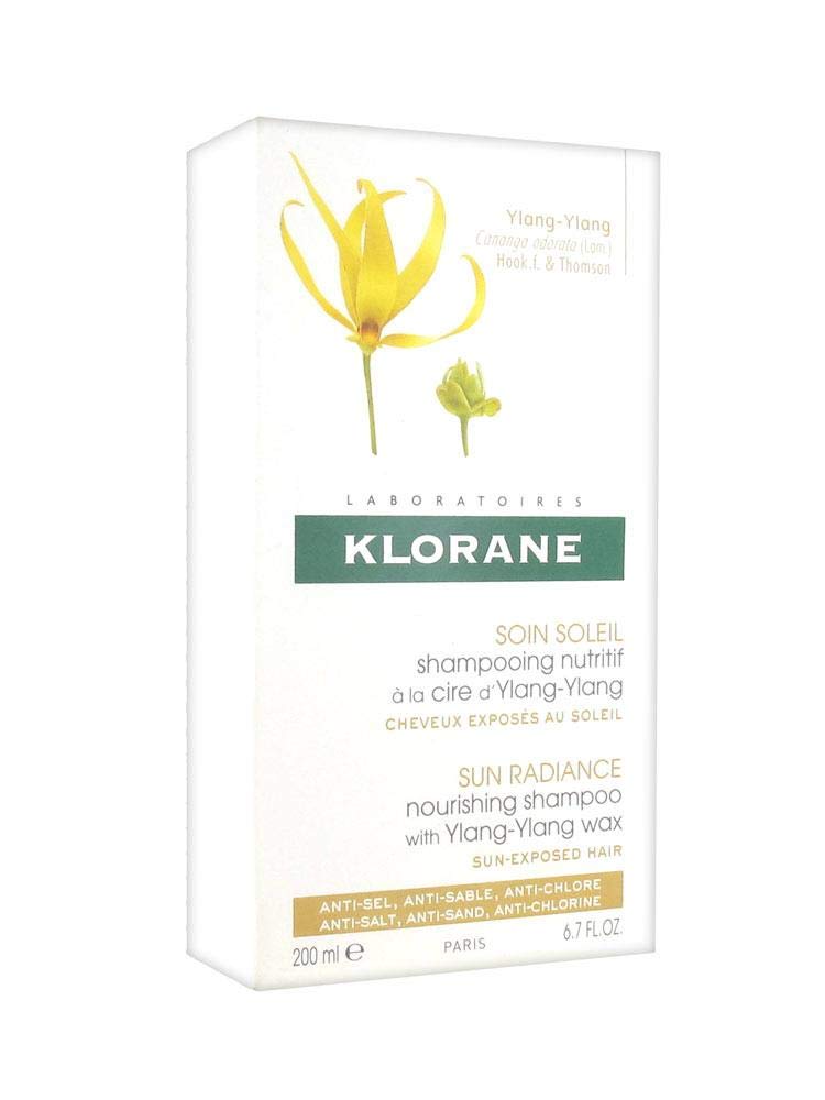 Klorane Shampoo pack of 1 (1 x 200 ml), ‎black