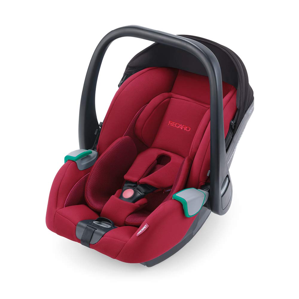 RECARO Kids, Avan, i-Size 40-83 cm, Baby Seat 0-13 kg, Compatible with Avan/Kio Base (i-Size), Use with Pram, Easy Installation, High Safety, Select Garnet Red