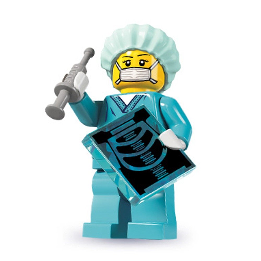 Lego Collectable Minifigures: Surgeon Minifigure (Series 6)