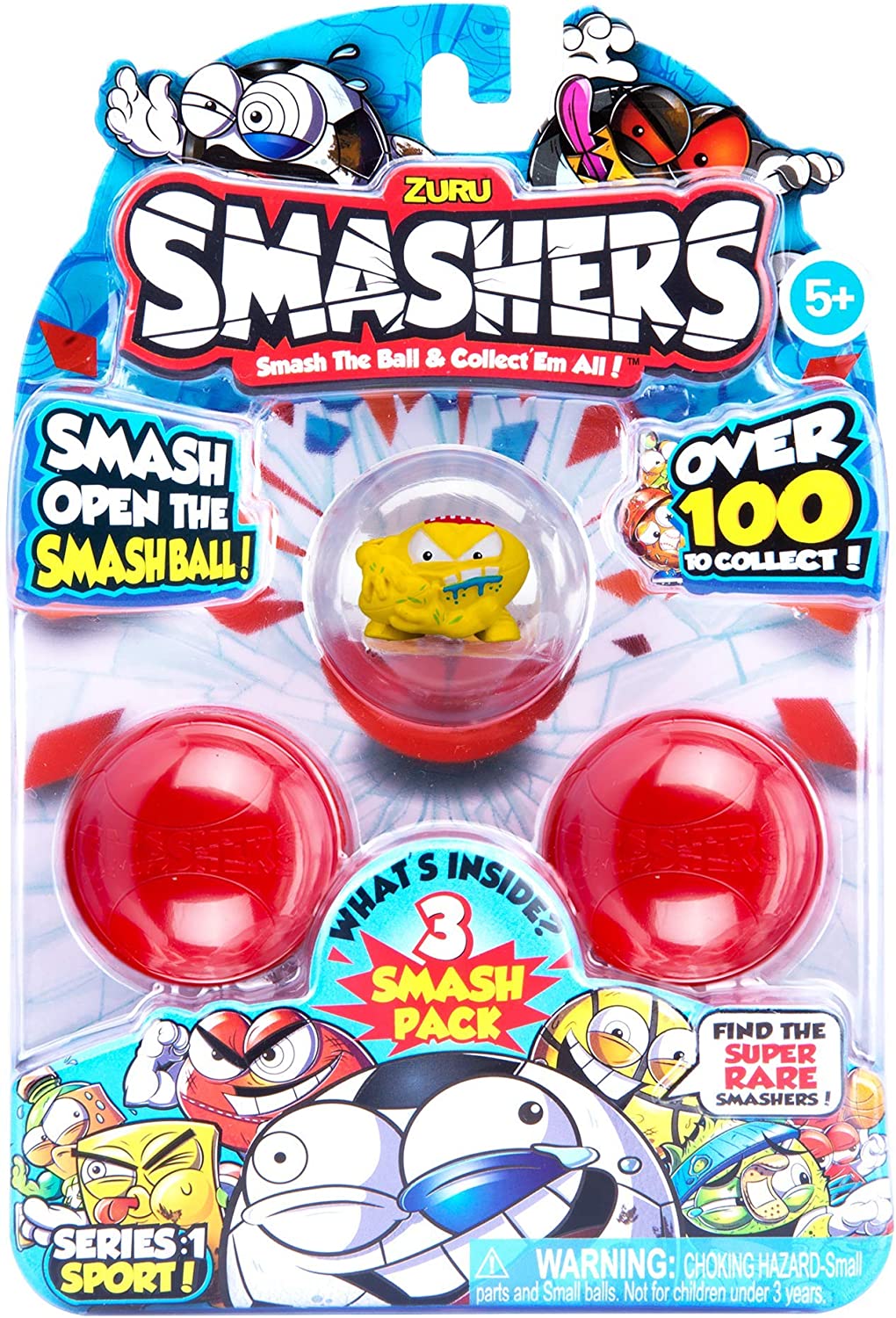 Zuru Smashers Überraschungspack with 3 x Smashers Collectible Figurines