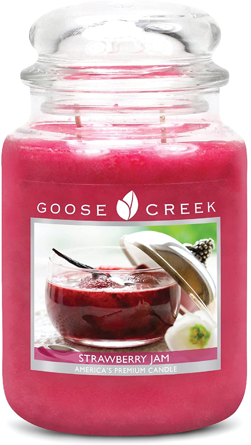 Goose Creek Candle Jar 24 Ounces – Strawberry Jam