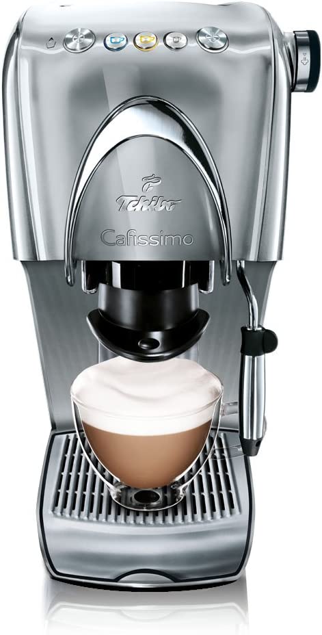 Tchibo Cafissimo Coffee 291155 Classic Coffee Machine – Pure Silver