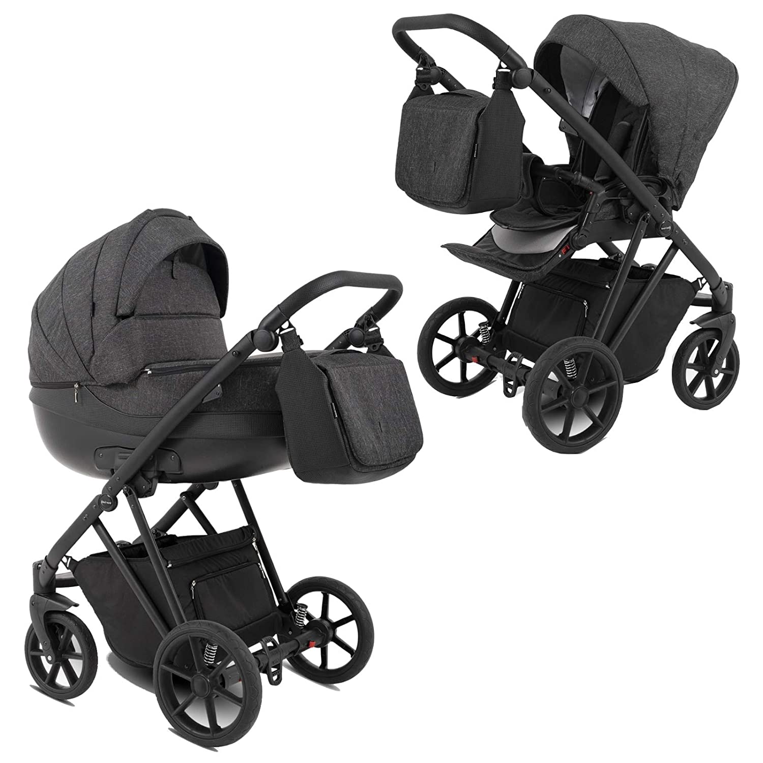 Knorr-Baby YAP 2420-01 Combination Pushchair Slate