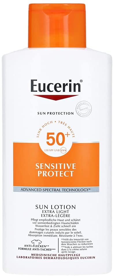 Eucerin Sensitive Protect Sun Lotion Extra Light SPF 50+ 400 ml Lotion