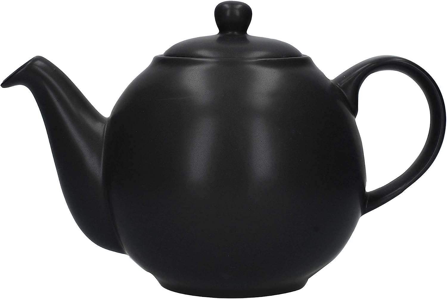 London Pottery 4 Cup Globe Teapot Black