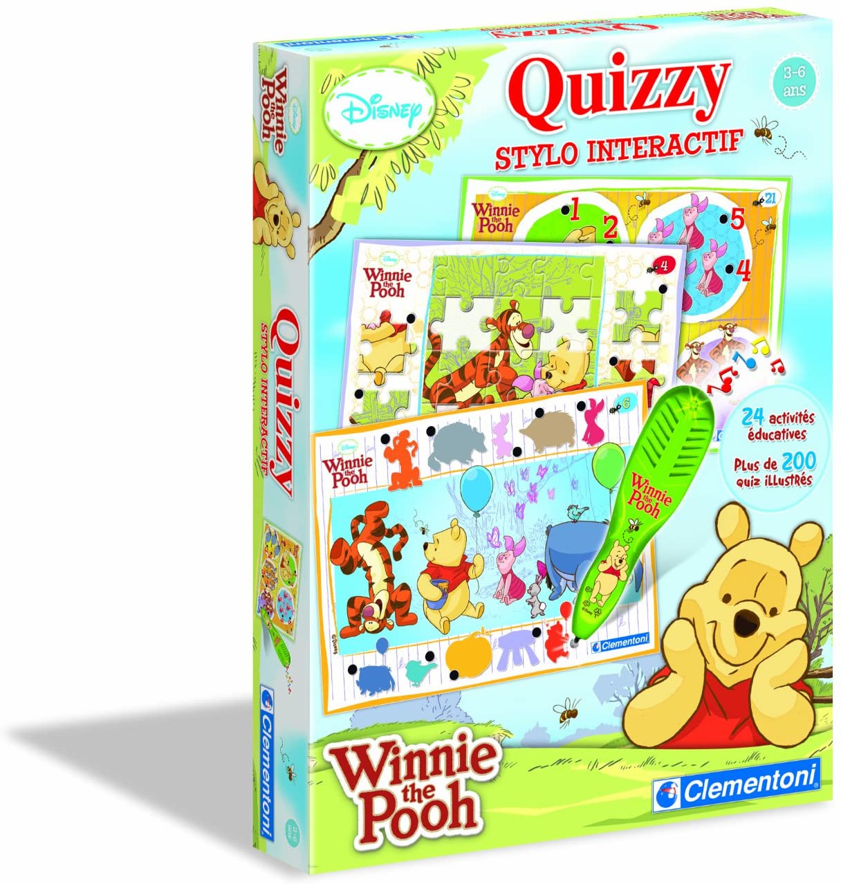 Clementoni – 62538 – Sterling Engine – Quizzy And Pooh My Friend (A)