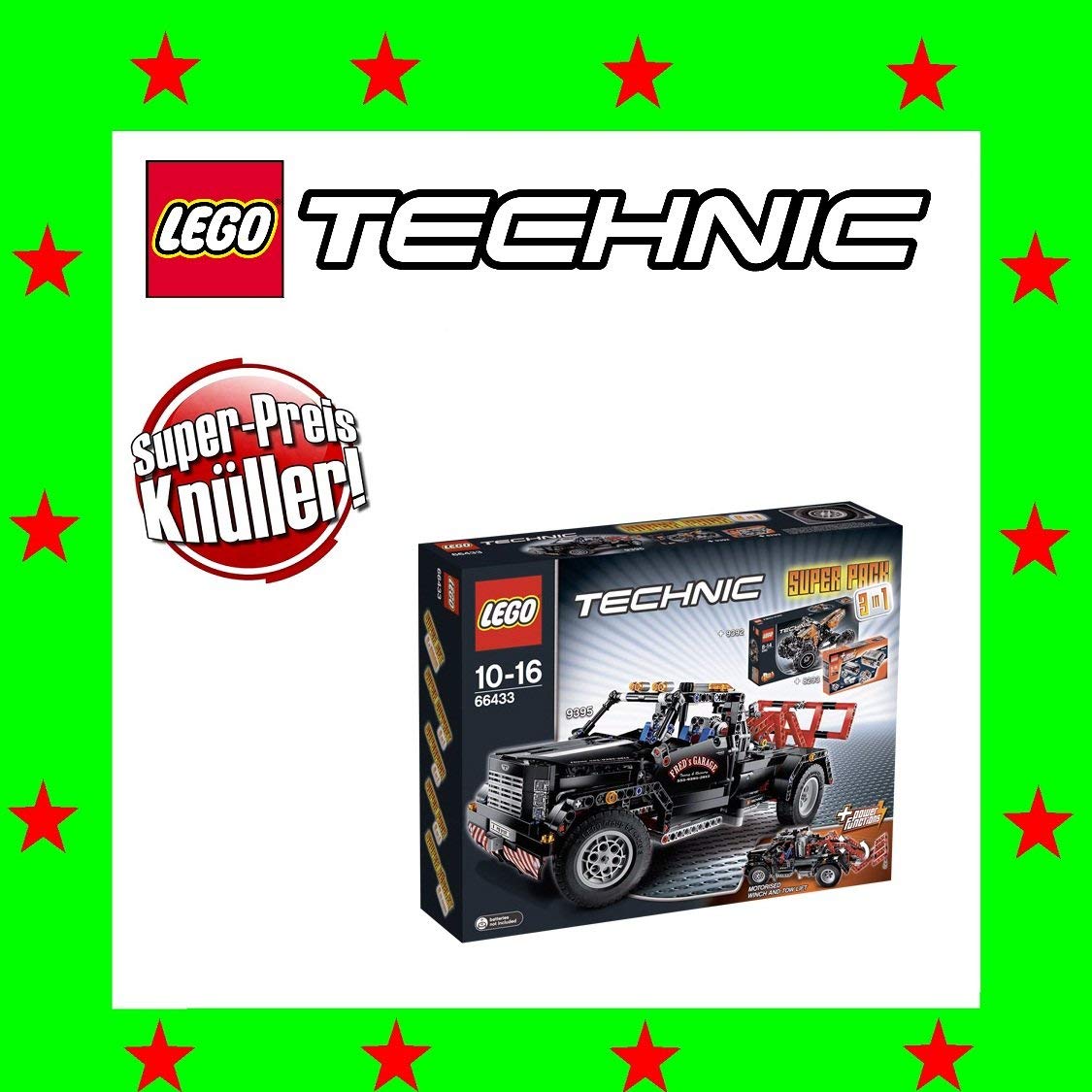 Lego® Technic Superpack 3In1 66433 (9395,9392,8293)