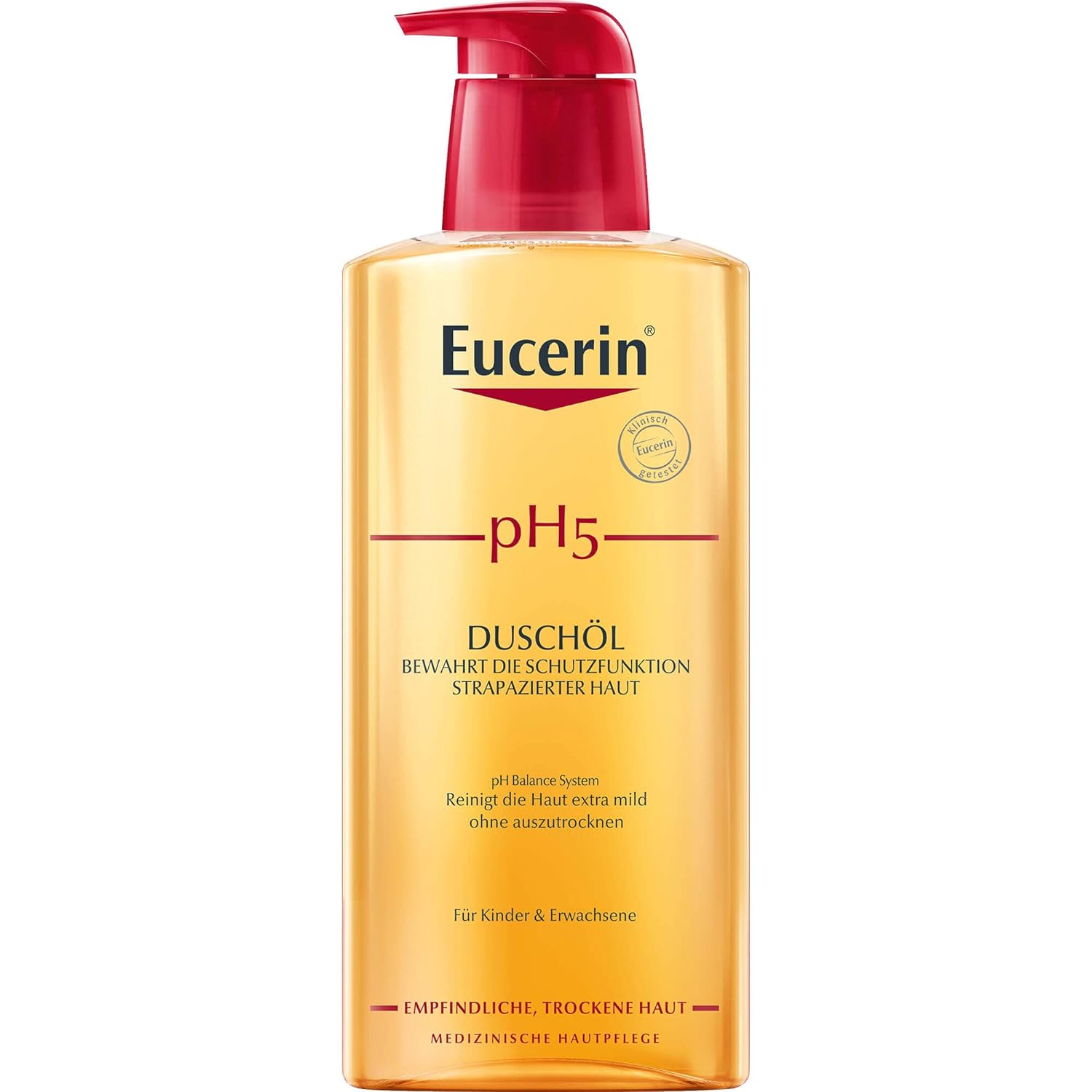 Eucerin pH5 Shower Gel Preserves the Protective Function of Damaged Skin 400 ml Gel