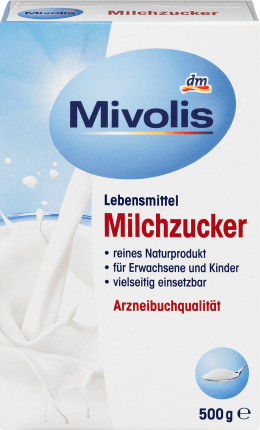 Mivolis Milk Sugar, 0.5 Kg