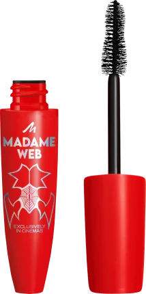 MANHATTAN Cosmetics Mascara Eyemazing Volume on Demand Madame Web 001 Black, 12 ml