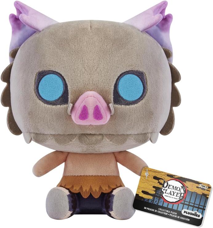 Funko Plush Demon Slayer - 7" Inosuke Hashibira - Plush Toy - Birthday Gift Idea - Official Merchandise - Filled Plush Toys for Children and Adults - Ideal for Anime Fans