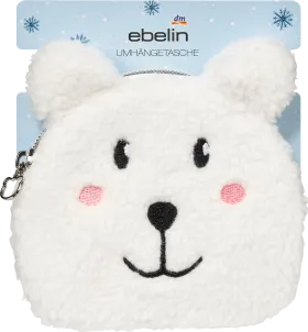 ebelin shoulder bag polar bear face, 1 pc