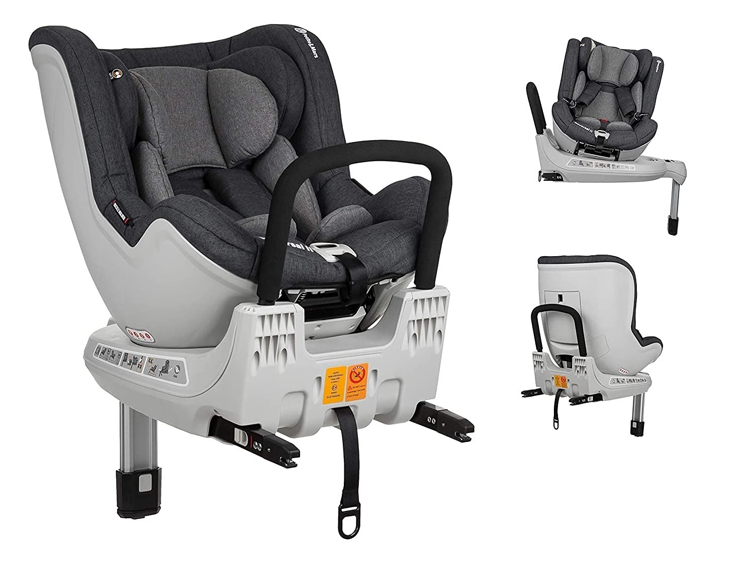 PETITE&MARS Reversal II Car Seat (0-18 kg) (Grey)