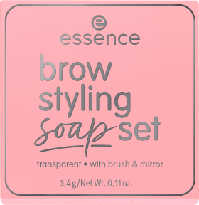essence cosmetics Eyebrow Styling Soap Set, 3.4g