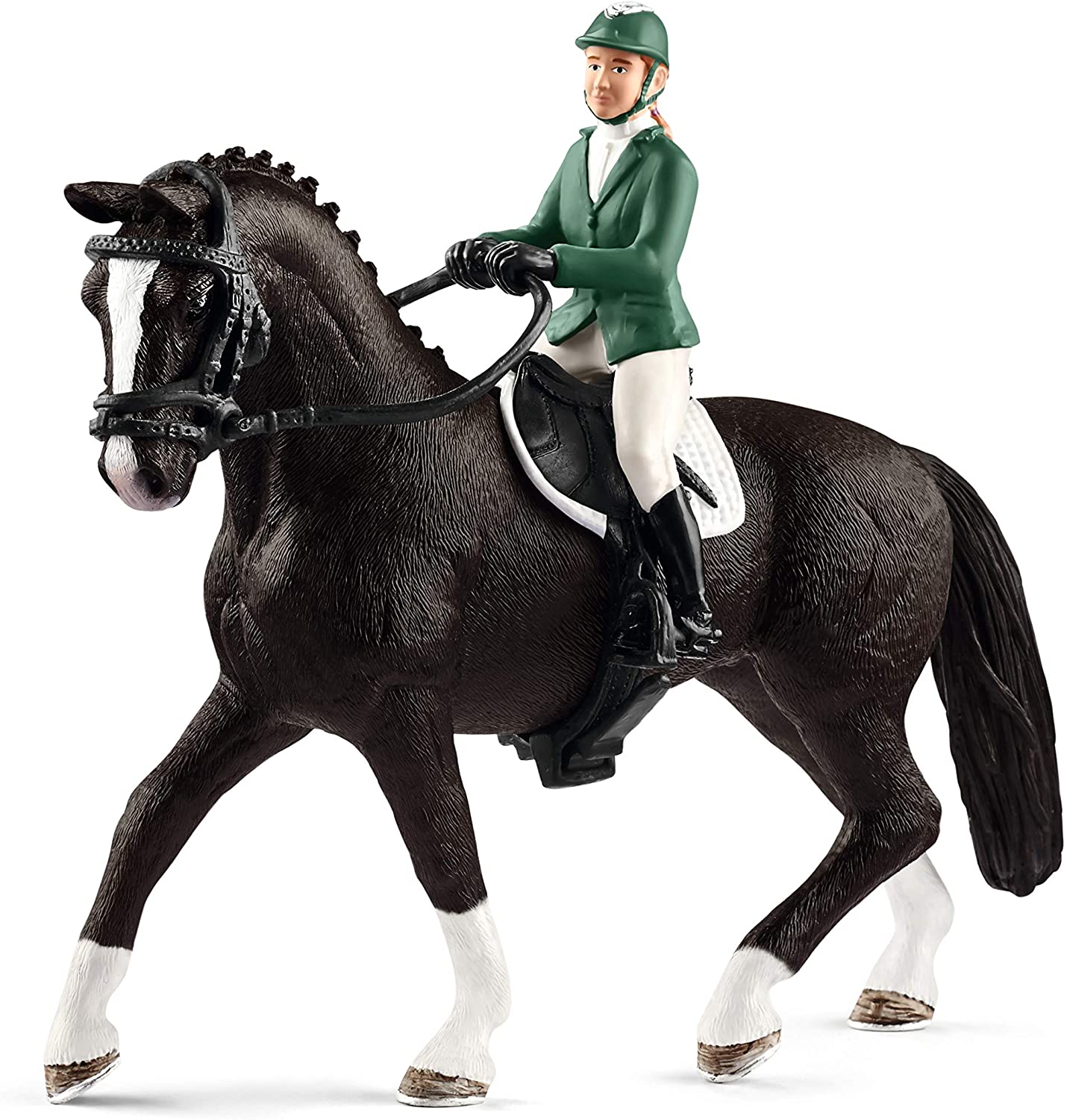 Schleich 42358 Jumping Rider With Horse, Single