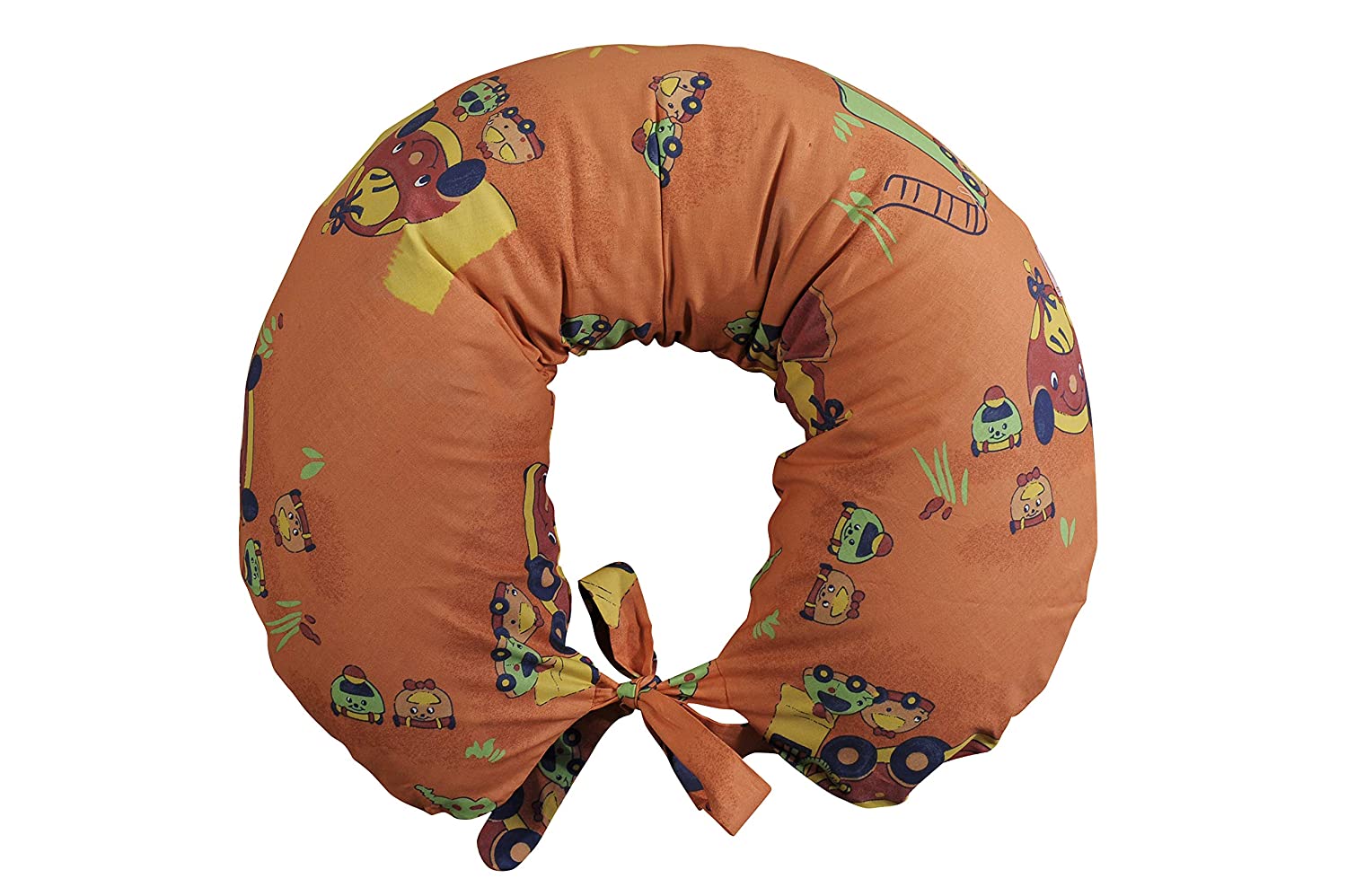 Merrymama - Replacement cover for nursing pillow 130 cm, machine orange
