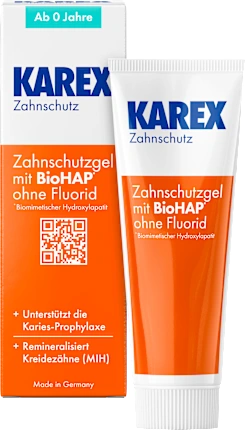Dental protection gel, from 0 years, fluoride-free, 50 ml