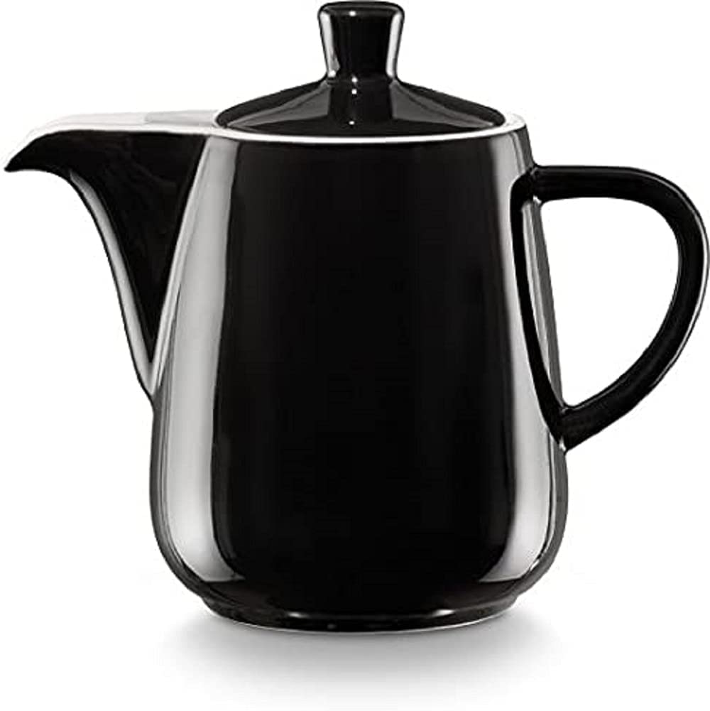 Melitta Porcelain Coffee Pot, 0.6 L, Black