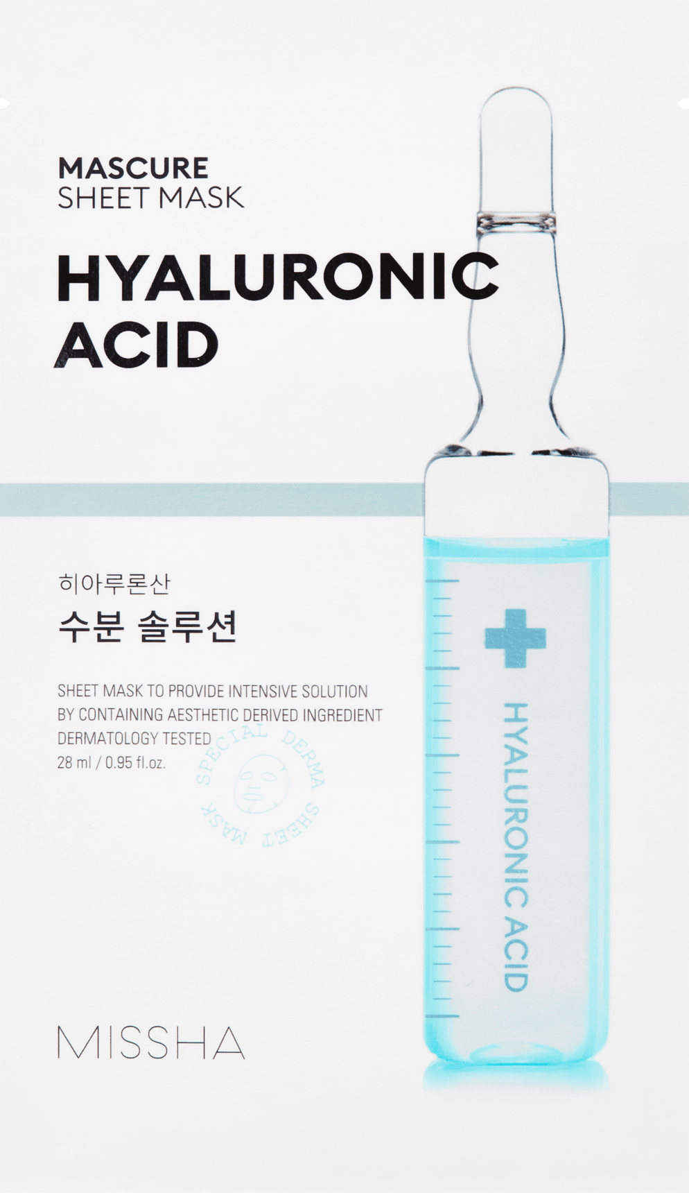 Missha Tuchmaske Mascure Hydra Solution Hyaluronic Acid, 1 St