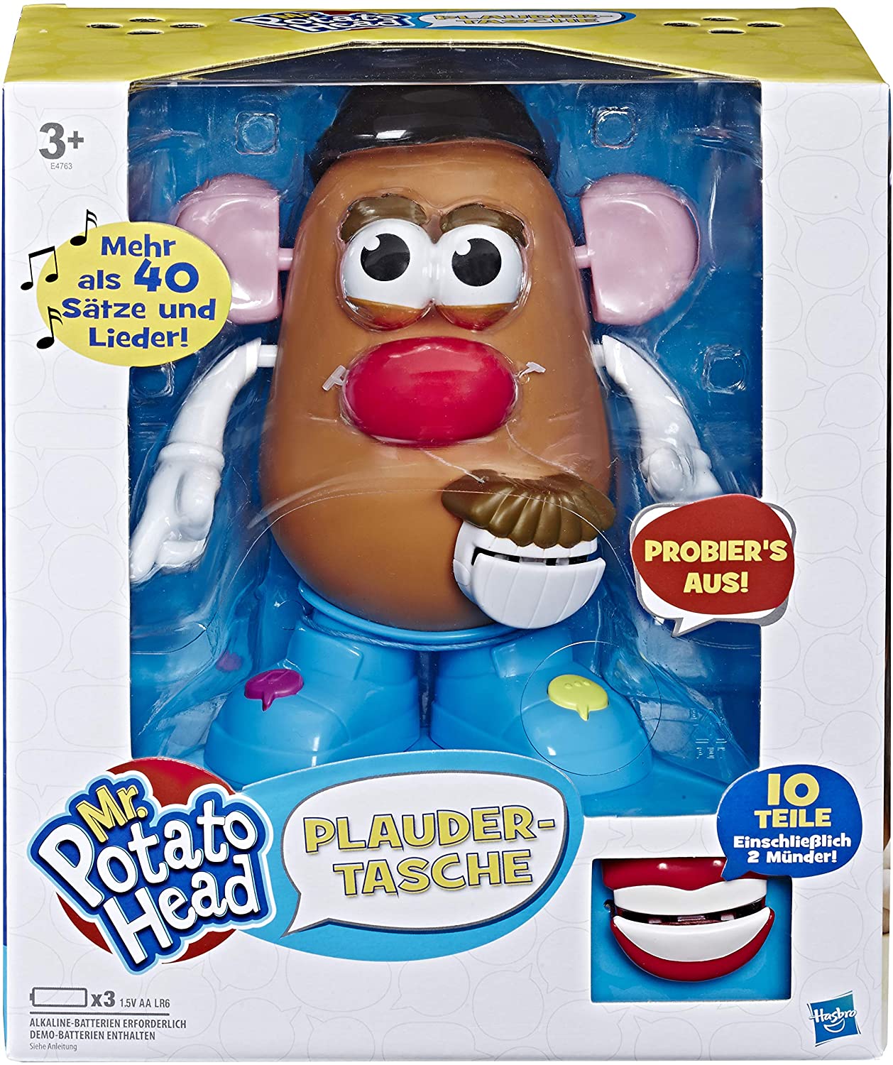 Hasbro Playskool E4763100 Mr. Potato Head Chats Bag Electronic Interactive Toy For