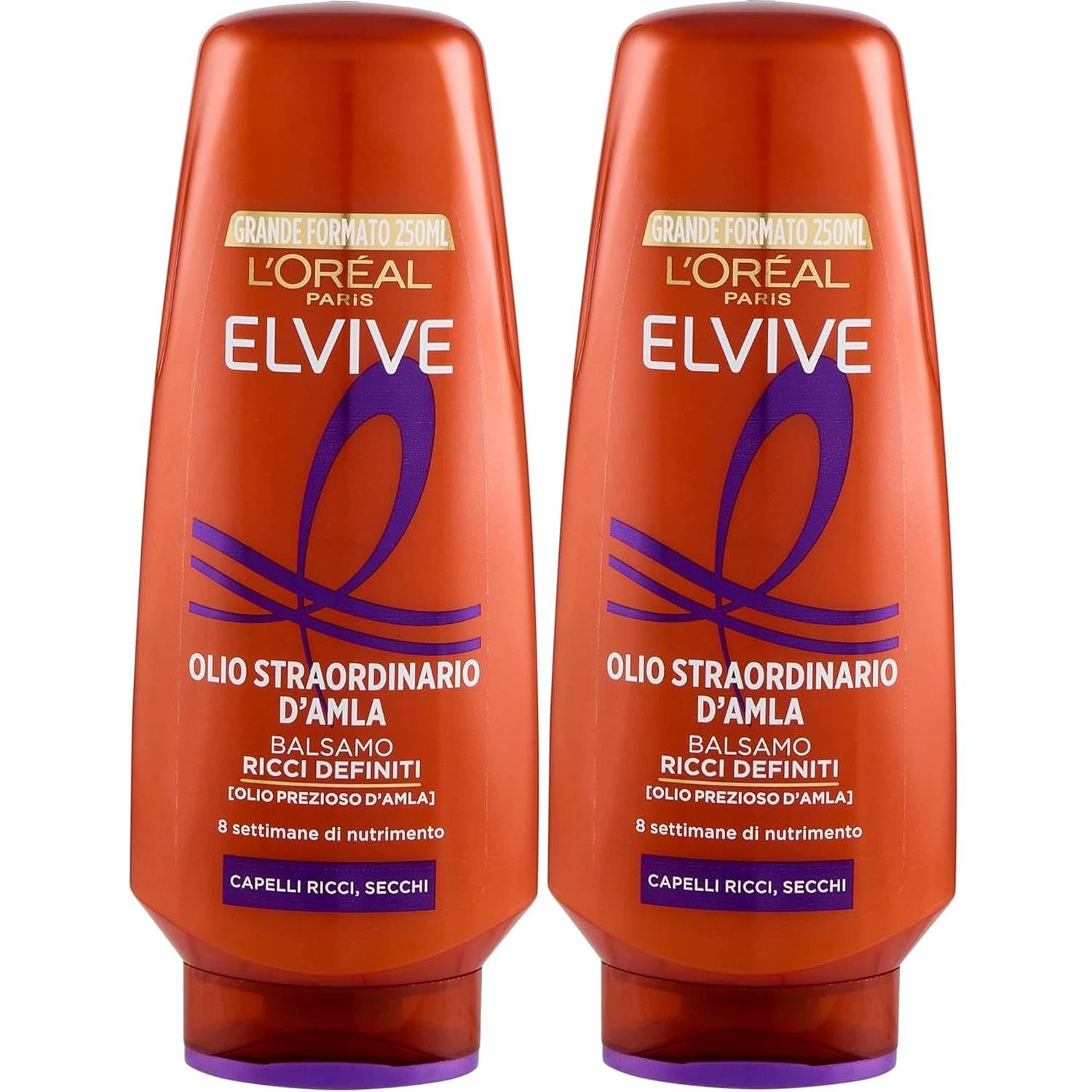 L\'oreal Paris Elvive Hair Care Shampoo and Conditioner (Conditioner for Defined Curls 250 ml (Pack of 2)