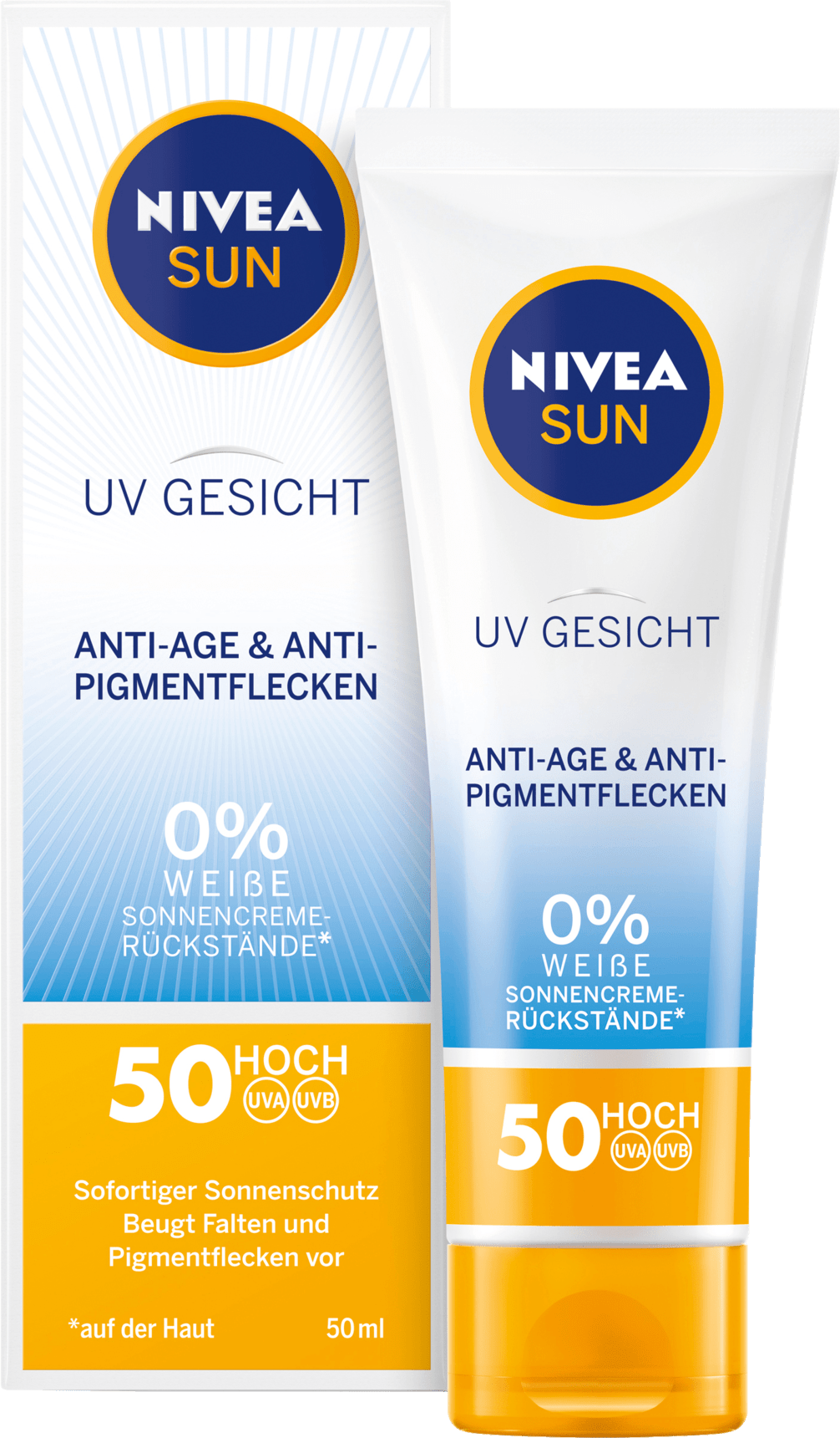 NIVEA SUN Does Sun Cream Anti-Age Lsf50, 50 Ml