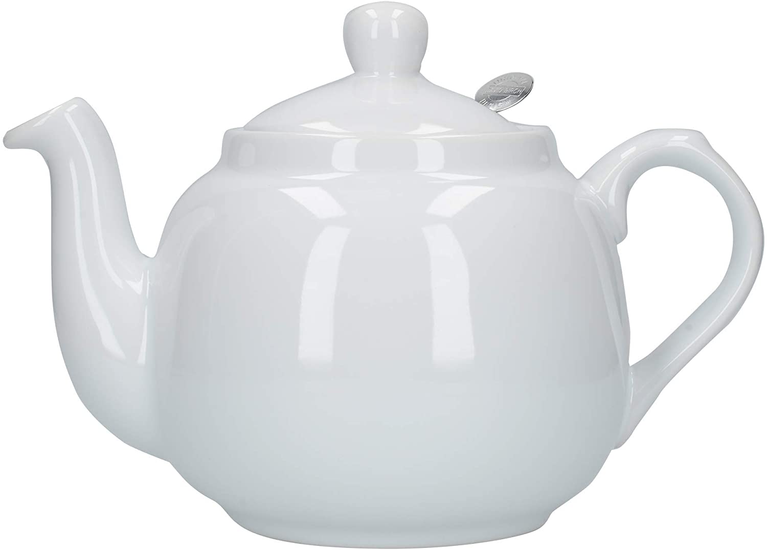 Dexam London Pottery 4 Cup Filter Teapot White