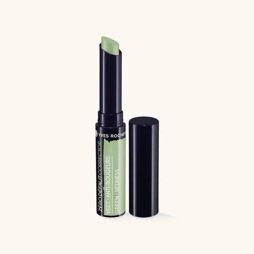 Yves Rocher COULEURS NATURE Correction Pen Perfect Skin Anti-Redness Green Concealer for Redness 1 x Pen 1.4 g