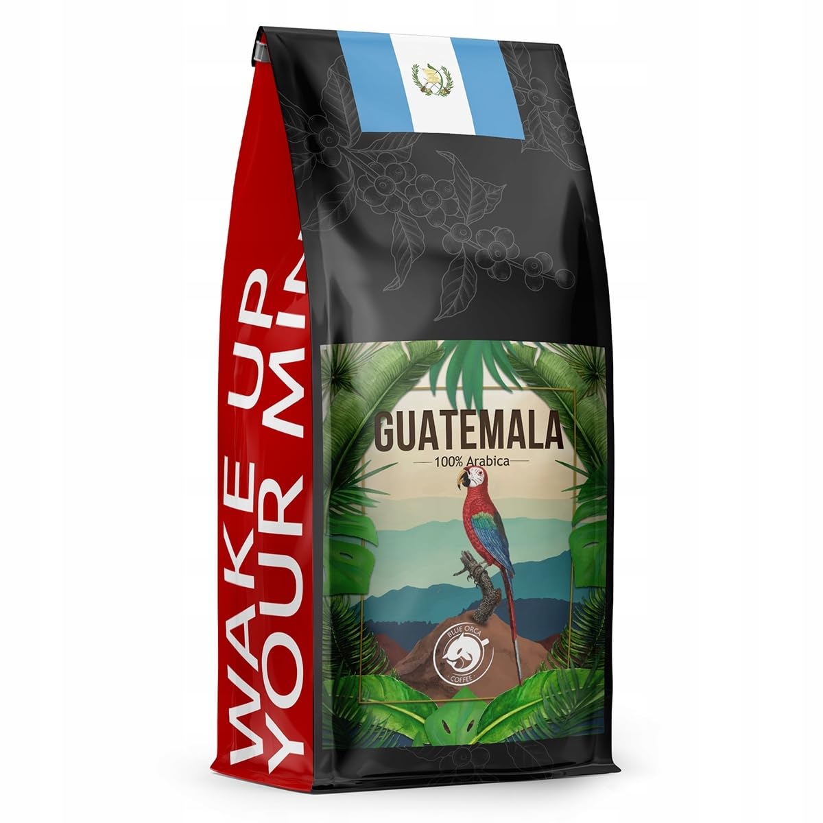 Blue Orca Coffee - GUATEMALA - Specialty Kaffeebohnen aus Guatemala Huehuetenango - Frisch geröstet - Single Origin - SCA 82.75 Punkte, 1 kg
