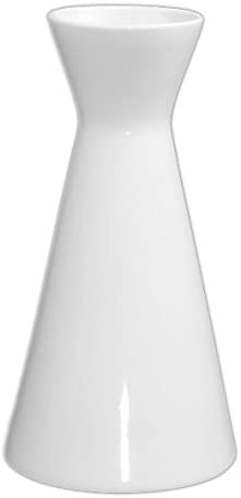 Holst Porzellan VX 1225 Porcelain Vase 24 cm \"X\" White 12.5 x 12.5 x 24 cm