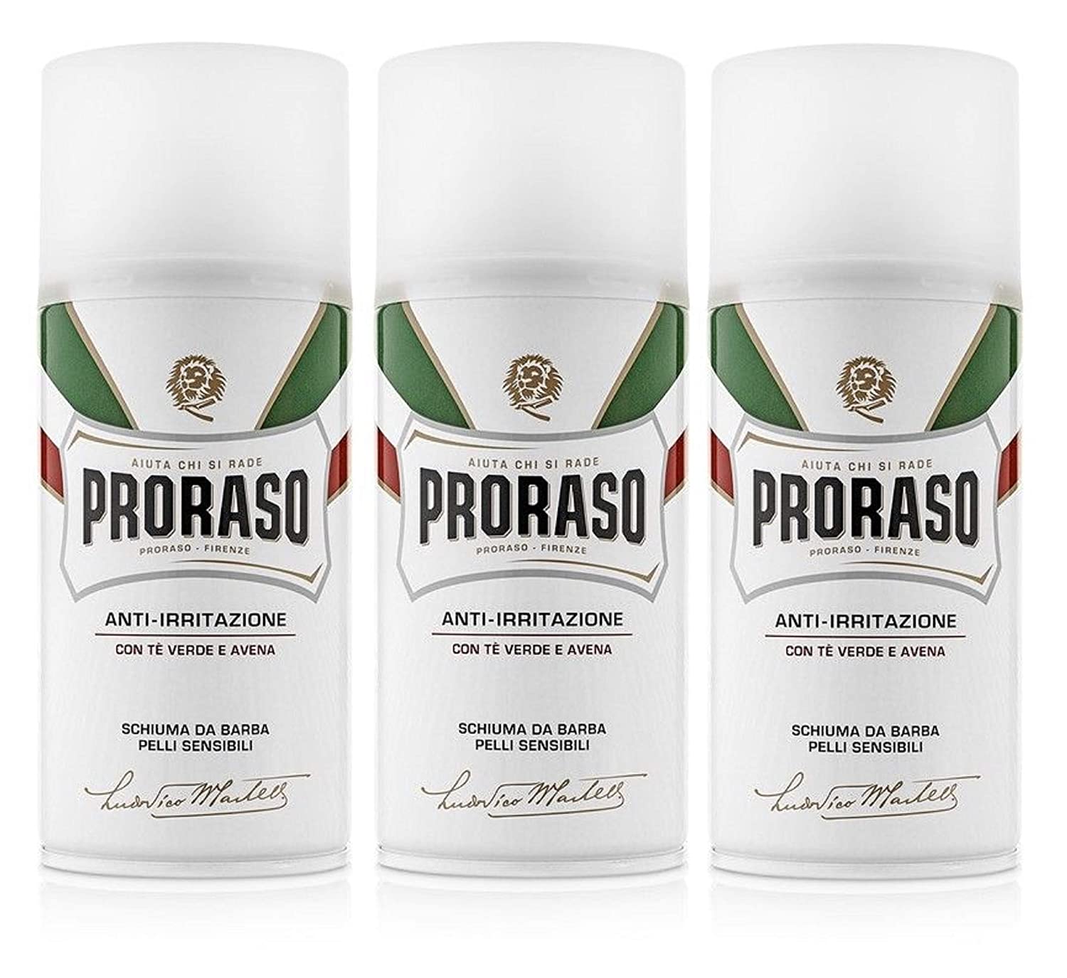 Proraso Proraso White Shaving Foam 300 ml Pack of 3