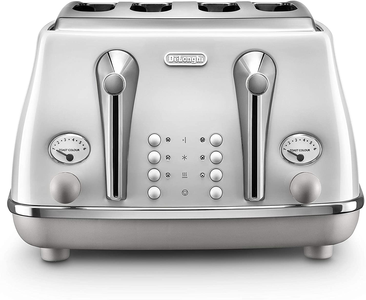 DeLonghi De\'Longhi Icona Capitals CTOC4003 Toaster with 4 Slices and Defrost Functi