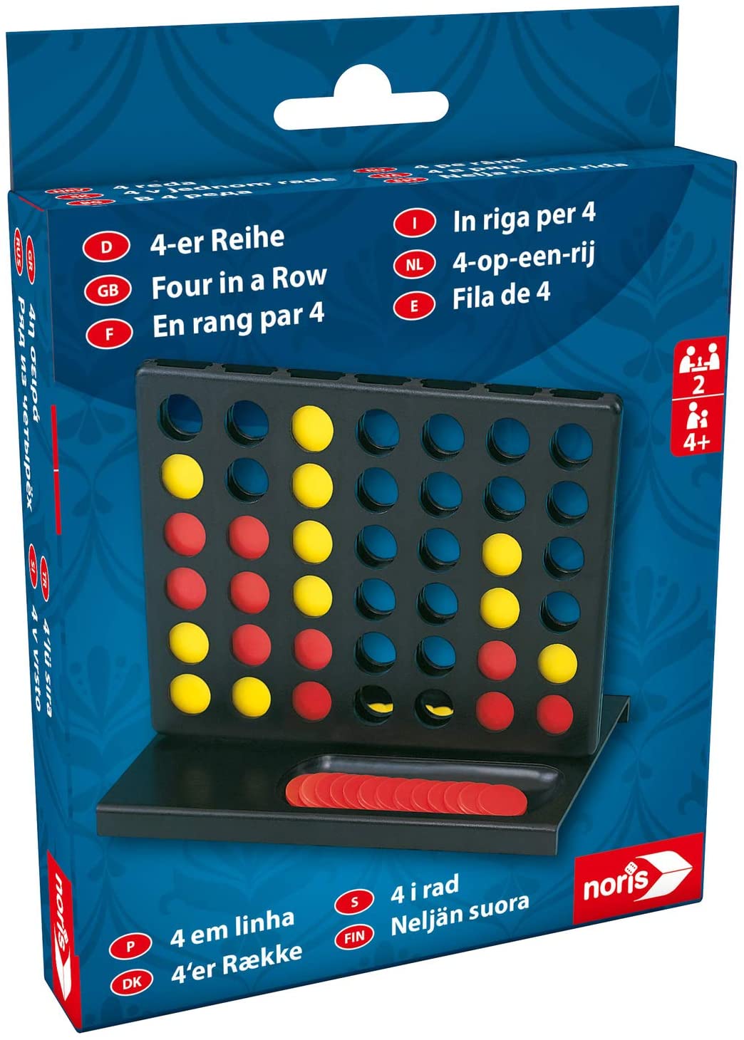 Noris 606101068 Noris 4 Series Action Game for the Whole Family from 4 Year