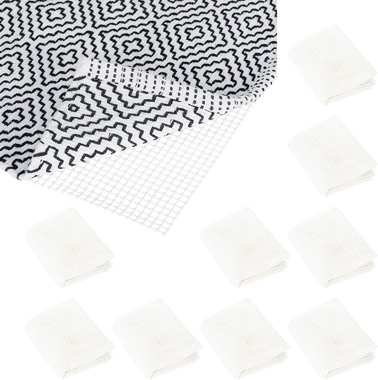 Relaxdays 10 X Non-Slip Mat For Carpets, Cut To Size, Non-Slip Mat, Wxd: 80