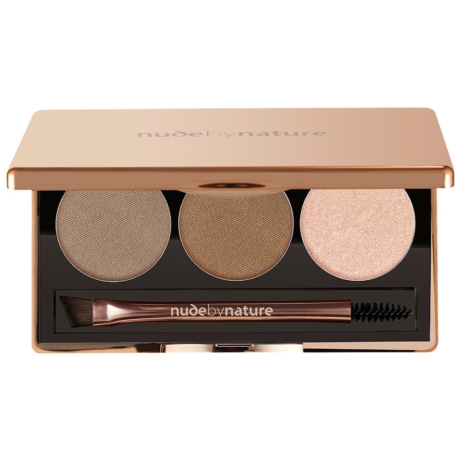 Nude by Nature Natural Definition Brow Palette, No. 1 - Blonde