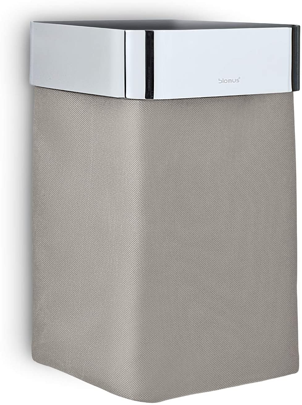 Blomus Guest Towel Basket Stainless Steel Polished Taupe 16 x 15 x 25 cm