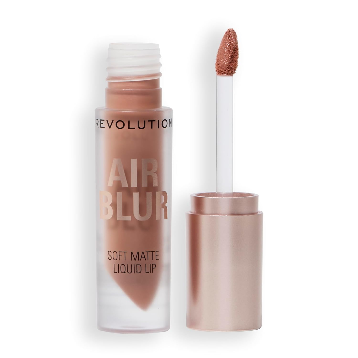Revolution Air Blur Matte Liquid Lipstick - Long-Lasting Lip Color - Vegan & Cruelty-Free - Siren Brown Nude - 3.5 ml