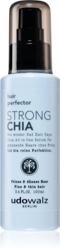 Udo Walz Strong Chia hair serum for radiant shine