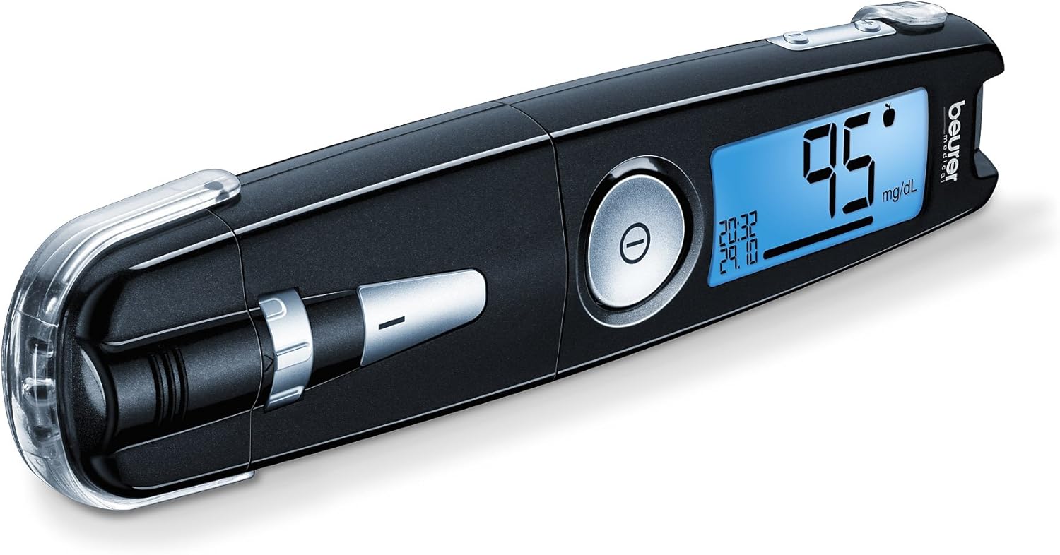 Beurer GL 50 mg/L blood glucose meter black